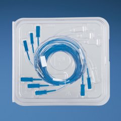 Sekiz ayrı ince teller için Tekli SC Bağlayıcılar, 900um tamponlu fiber.