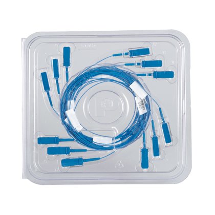 Ayrı ayrı oniki ince teller için Tekli LC Bağlayıcılar, 900um tamponlu fiber.