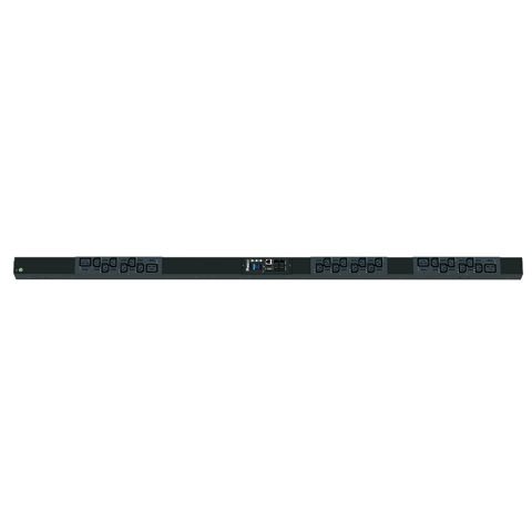 SmartZone ™ G5 Anahtarlı izlenir (MS Serisi)) PDU, 16A tek faz, 230V, (20), C13 ve (4) C19) kapları, IEC Raf 60.309 2P + E 6h 16A fiş ve önlemler 58,661 ''U x 2.047'' W x 2.1 ''D (1491mm x 50.8mm x 53.3mm) Renk:. Siyah