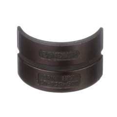 Panduit CDI-920-48 girinti kalıbı ve 185 mm2 Sınıf 5f ve Sınıf 6f esnek telli metrik iletken ile kullanılan Panduit bakır sıkıştırma pabuçları ve eklerini sonlandırmak için belirtilen araçlar ile kullanılan yuvalı kıvırma kalıbı.