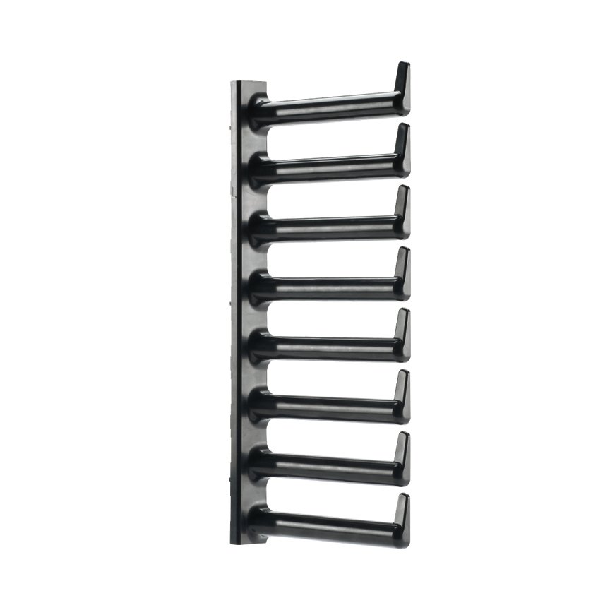 Parmak Takımı, 150mm (5.9) derinliği o 45 RU dolapları aracılığıyla 42 RU yazılarda ataşeler. Siyah renk