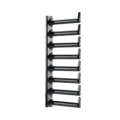 Parmak Takımı, 150mm (5.9) derinliği o 45 RU dolapları aracılığıyla 42 RU yazılarda ataşeler. Siyah renk