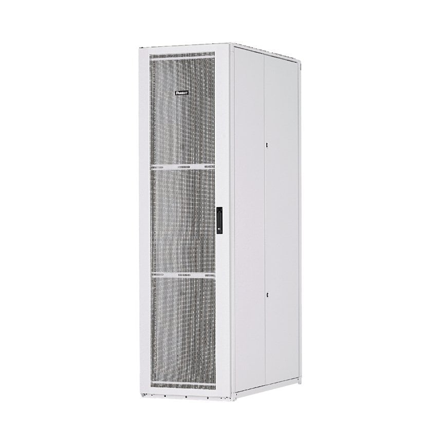 Üst panelde Net-Erişim ™ S-Type Kabine çerçevesi. Tek menteşe ön kapı delikli. Bölünmüş arka kapılar kapı salıncak ayak izi en aza indirmek için ortada açmak delikli. Katı yan panelleri (2), tekerlekler, pou dirsekleri (1 grubu), kafes somun rayları (2 se