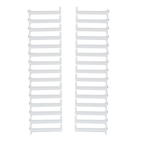 PR2V / PE2V Dikey Yöneticileri için Yedek 15-Parmak Kiti, bir sol ve bir sağ bölümünde, Beyaz