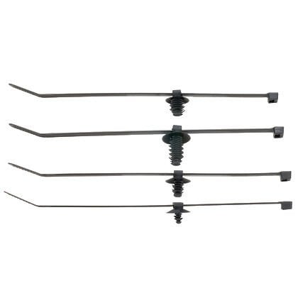 Ağaç itme tertibatı monte köknar siyah ve 0.28'' 0.25 panel deliği çapı gereklidir (6,3 mm 7,1). Bu, mekanik mukavemet, ısıya ve aşınmaya karşı direnci ve sertliği artar ısı kararlı naylon 6.6, imal edilir. Bu 1 paketler halinde gelir