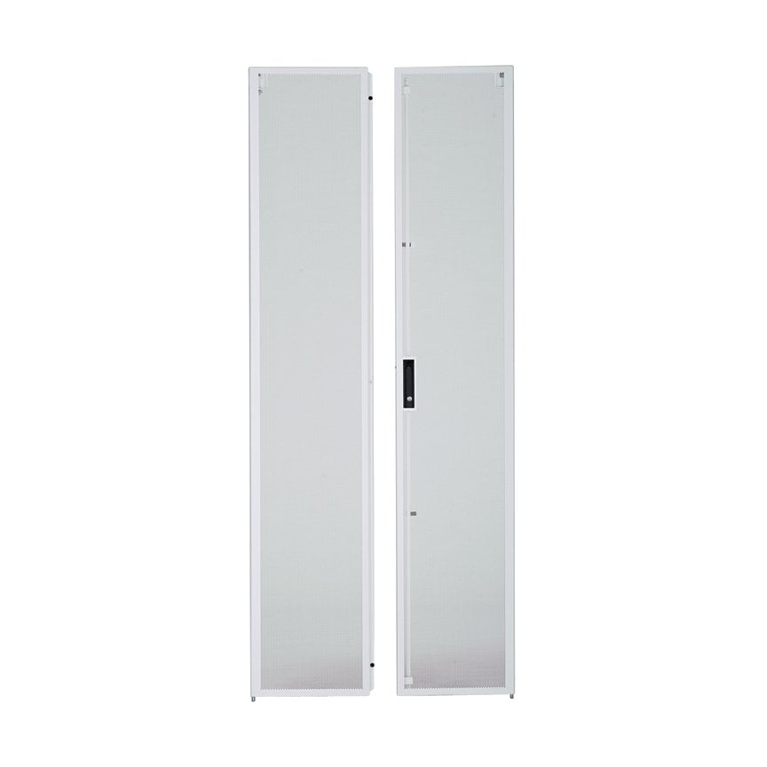 45 RU 800 mm genişliğinde kabine için Bölünmüş kapılar. Beyaz renk