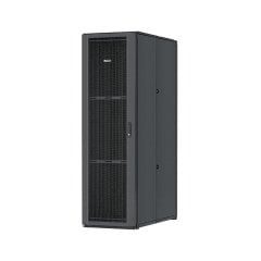 Katı arka kapı için 45 RU 800mm çapında S-Type Kabine. Siyah renk