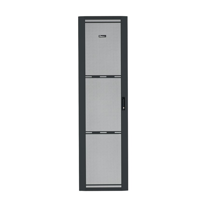 Tek menteşe 42 RU 600mm dolap kapısını delikli. Siyah renk
