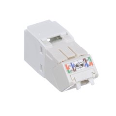 Cat6 Yukarı / Aşağı 45 Derece TG Wirecap Jack Modülü (AW)