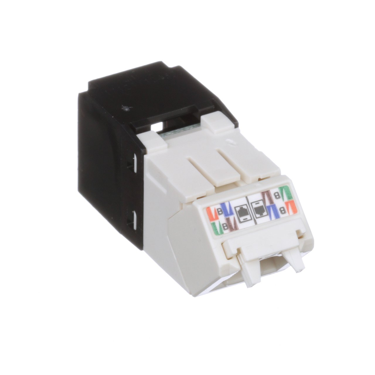 Cat6 Yukarı / Aşağı 45 Derece TG Wirecap Jack Modülü (BL)