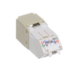 Cat6 Yukarı / Aşağı 45 Derece TG Wirecap Jack Modülü, (EI)
