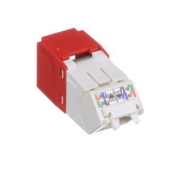 Cat6 Yukarı / Aşağı 45 Derece TG Wirecap Jack Modülü (RD)