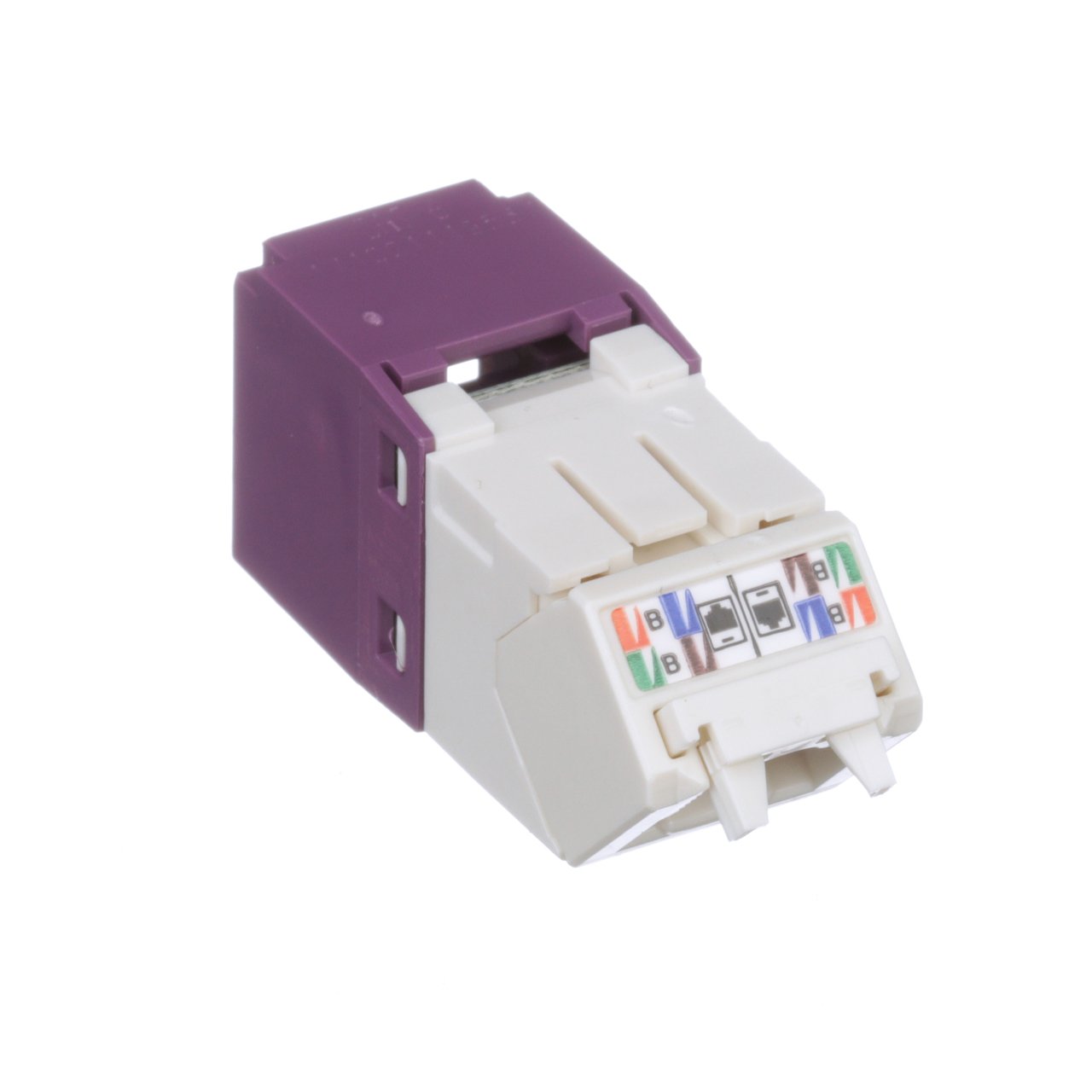 Cat6 Yukarı / Aşağı 45 Derece TG Wirecap Jack Modülü (VL)