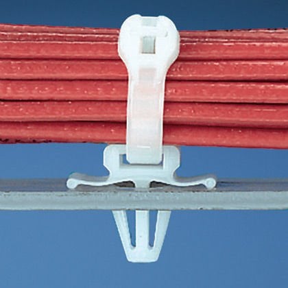 kanatlı itme diken kablo bağlama monte bir 0.250'' (6.5 mm) bir delik gerektirir ve siyahtır., çinko klorit maruz kaldığı zaman güçlü kalır hava koşullarına dayanıklı naylon 12, yapılmıştır, yüksek UV ışınlarına maruz kalma 12. 15 yıl sürer ve ürün bütünl
