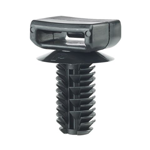 Ağır Hizmet Köknar Ağacı itin Dağı, delik boyutu 0.354'' , Isı, Darbe Modifiye, Hava Dayanıklı Naylon 6.6 Stabilize.