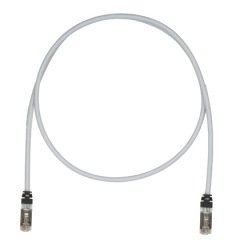 Kategori 6A, her iki ucunda TX6A ™ 10Gig ™ modüler fişli 10 Gb / s S / FTP yama çekin. Uluslararası Grey, 1,5 metre.
