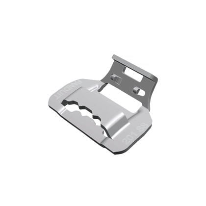 Panduit Pan-Steel® tokaları güvenli, güvenli bağlantı sağlamak için tasarlanmıştır. bir kat üzerinde kilit ile 201 AISI paslanmaz çelik ile inşa edilen kapalı ve açık koşullar için idealdir. .75'' (19 mm) çemberleme 100pc ile kullanım içindir.