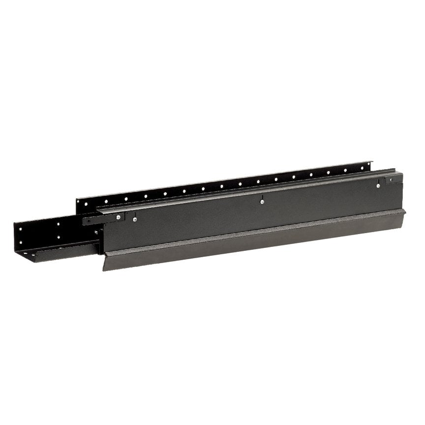 Net-içeriyor ™ Evrensel Koridor Sınırlama Duvar Işın 800mm uzunluğunda, tek parça. Siyah renk