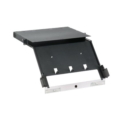 Panduit® Opticom® organize yönetmek ve azami yama bes 4 FAP veya FMP adaptör panelleri kadar kullanarak fiber optik kablo, uçları, birleşme, konektörler ve tamir kordonu koruyucu mahfaza Mount Elyaf Muhafaza olmasını sağlar ağ güvenilirliğini Raf