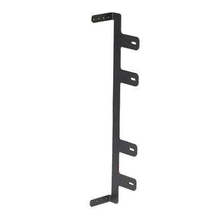 Panduit Sıfır RU Kabine PDU Parantez Kiti dikey bağlar 19 (482mm) yama panelleri ve değerli raf alanı boşaltarak 4 direkli rafın yanına diğer 19 aksesuarlar. Dört parantez 45 RU kadar monte edebilirsiniz. Çelik, Siyah, 1 adet.
