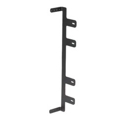 Panduit Sıfır RU Kabine PDU Parantez Kiti dikey bağlar 19 (482mm) yama panelleri ve değerli raf alanı boşaltarak 4 direkli rafın yanına diğer 19 aksesuarlar. Dört parantez 45 RU kadar monte edebilirsiniz. Çelik, Siyah, 1 adet.