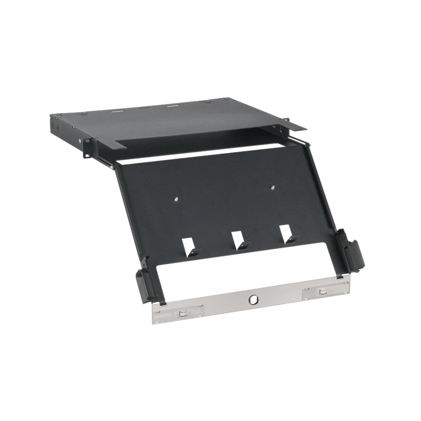 Dört QuickNet ™ kasetler FAP adaptör panelleri veya FOSM ekleme birim alıyor. FCE1U kasasının açık erişim sürümü. Boyutlar: 1.73 W 16.30'' D x ''H 17.60 x'' (43.9mm x 447.0mm x 414.0mm)