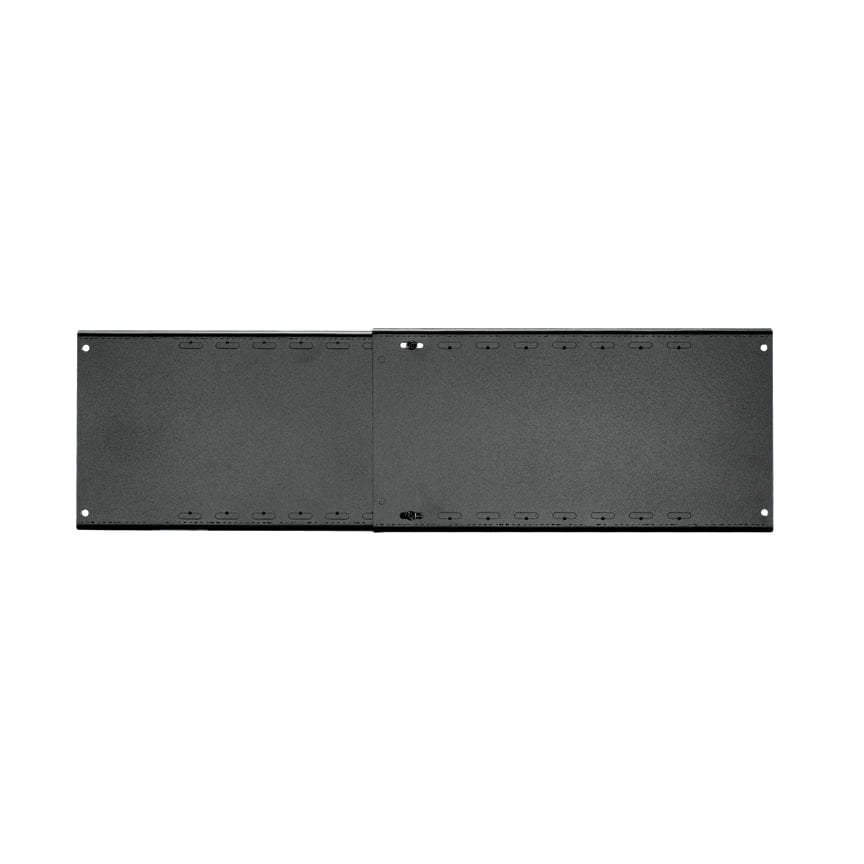 Panduit Sonu Paneli Montaj Asma Raf PZLRB4P4 4-Post 4RU için estetik bir görünüm sağlar. Çelik, Siyah, 1 adet.