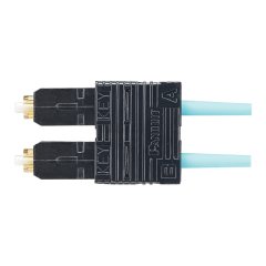 SC2 OM3 / OM4 900um modlu çift yönlü fiber optik konnektörü. Aqua Boot. OCTT2 OptiCam lif sonu aracı ile kullanım için.