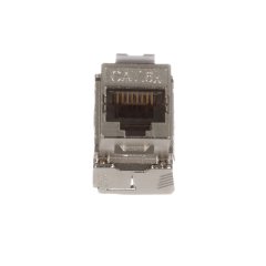 Kategori 6A, RJ45, 10 Gb / s, 8-konumunda, 8 telli taşı girişi modülü korumalı