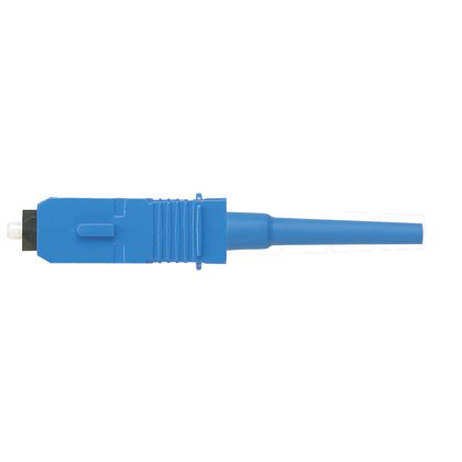 SC2 OS2 900um tekli konum simpleks fiber optik konnektörü. Mavi Boot (100 paket). OCTT2 OptiCam lif sonu aracı ile kullanım için.