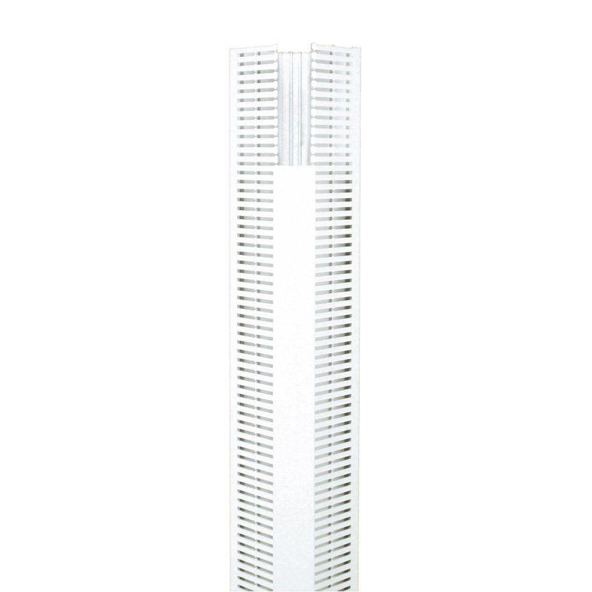 PanelMax “¢ köşe kablo kanalı, 5.33W x 4.58 H, .2 (5.0mm) yiv genişliği, beyaz.