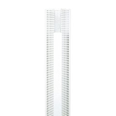 PanelMax “¢ köşe kablo kanalı, 5.33W x 4.58 H, .2 (5.0mm) yiv genişliği, beyaz.