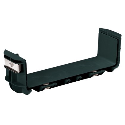 Önceden monte edilen 12in x 4 in QuikLock ™ elemanı hızlı kanal ve / veya parçaları iki bölümünü birleştirir. Mekanik cıvataları sıkmadan takılır. Cıvata, gerektiğinde bağlantı kaldırılır izin vermek için siyah, 1 parça 3 / 8in somun ile bırakın.
