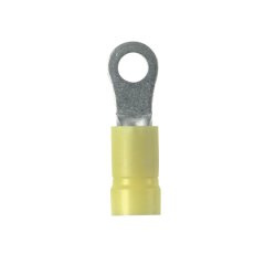 10 AWG, # 1/4'' Stud Boyut - Stronghold ™ Halka Terminali, vinil, 12 yalıtımlı.