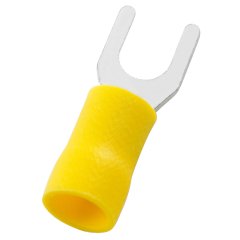 Stronghold ™ Çatal Terminali, vinil insul, 12-10 AWG, 5/16 Stud Boyut
