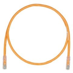 Kitlenmesi, Kategori 6A, 24 AWG, diğer ucunda 10 Gb / s bir ucunda TX6A ™ 10Gig ™ Anahtarlı Modüler Tak UTP ara kablosu ve TX6A ™ 10Gig ™ Olmayan Anahtarlı Modüler Tak. Patent bekleyen matris Bant Teknolojisi, Portakal, 10 metre içerir.