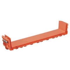 Önceden monte edilen 24in x 4 in QuikLock ™ elemanı hızlı kanal ve / veya parçaları iki bölümünü birleştirir. Mekanik cıvataları sıkmadan takılır. Cıvata, gerektiğinde bağlantı kaldırılır izin Orange, 1 parça 3 / 8in somun ile bırakın.