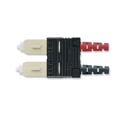 3.0mm kablo yükleme ceketli SC dupleks fiber optik bağlantısı modludur.