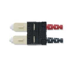 3.0mm kablo yükleme ceketli SC dupleks fiber optik bağlantısı modludur.