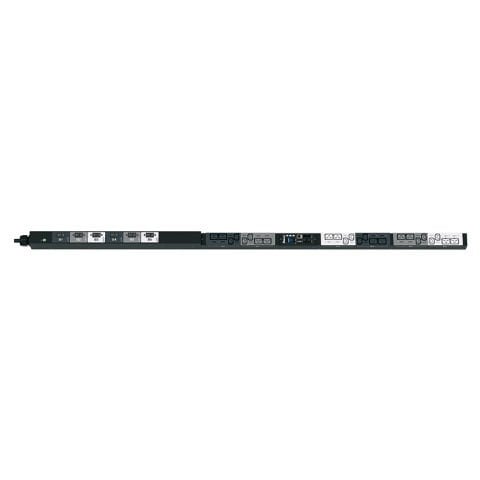 SmartZone ™ G5 başına Çıkışı (MPO Seri) Raf PDU İzlenen 32 bir 3-faz, 415V, (12), bir C13 ve (12) C19 kaplar, IEC 60.309 3P + N + E 6H 32A fiş ve önlemler 68,898 ''U x 2.047'' . Siyah: W 2.1'' D (1750.1mm x 50.8mm x 53.3mm) Renkli x