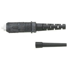 Saha Polonya SC Simplex Pot & Polonyalı Stil OM2 / OM3 / OM4 Bağlayıcı, 900um / 3.0mm Siyah Boots Siyah Konut