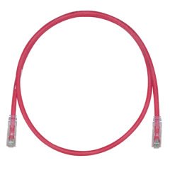 Kitlenmesi, Kategori 6A, 24 AWG, diğer ucunda 10 Gb / s bir ucunda TX6A ™ 10Gig ™ Anahtarlı Modüler Tak UTP ara kablosu ve TX6A ™ 10Gig ™ Olmayan Anahtarlı Modüler Tak. Patent bekleyen matris Bant Teknolojisi, Kırmızı, 2 metre içerir.
