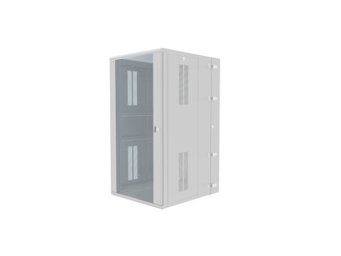 Pencereli Ön Kapı, 26 RU, Black, 30'' Derinliği, White ile Panzone Duvara Monte Kabine