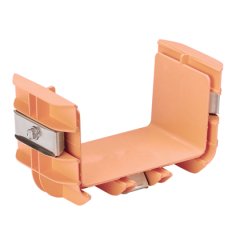 Önceden monte edilen 6in x 4 in QuikLock ™ elemanı hızlı kanal ve / veya parçaları iki bölümünü birleştirir. Mekanik cıvataları sıkmadan takılır. Cıvata, gerektiğinde bağlantı kaldırılır izin Orange, 1 parça 3 / 8in somun ile bırakın.