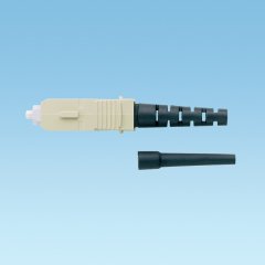 SC 3.0mm ceketli kablo veya 900um tamponlu fiber yüklemesi için tek yönlü fiber optik bağlantısı modludur.