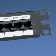 Lazer / mürekkep püskürtmeli ağ etiket, 1.50'' beyaz H, yapışkan poliolefin, W 0.75'' x.