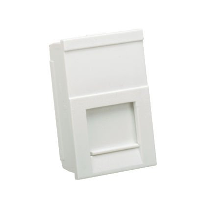 NetKey standart UK LJU6C açıklık (22,3 mm x 36.9mm) içine adaptör enstantane kalıplanır, bir kilit taşı modülü kabul eder. Arktik Beyaz