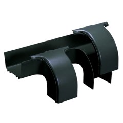 6x4 Çift iniş borusu. 6x4 kanalı ve / veya bağlantı parçaları için bağlanan bir yatay çalışma iki 90 ° 'lik 4x4 aşağı doğru geçişler oluşturmak için. uygun dikey iniş boruları geçiş boyunca 2in bükülme yarıçapı kontrol tutar. İki geçmeli dahil boğaz