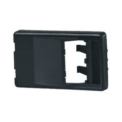 Mini Com endüstri standardı açılması için modüler mobilya kaplamasını açılı, iki Mini-Com® Modülleri kabul eder. Uluslararası Grey.