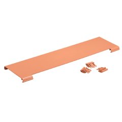 Tamamen için kullanılır FRDDS6X4OR uydurma 6x4 çift downspout içine alın. Kapak, üç menteşe klipler ile uygun bir baz eklenir. Menteşe klipler tamamen kapalı bir pozisyon ile, 90'dan daha açık bir pozisyon Greater °, Orange döndürülmesi menteşeli kapağı s
